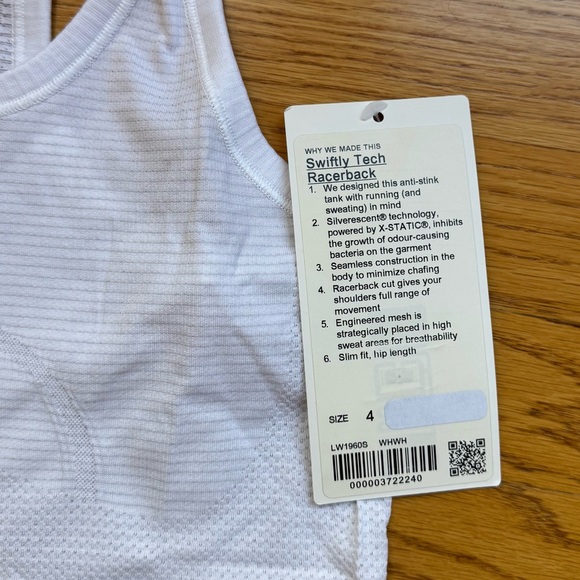 Lululemon Racerback Tank Top/Sz4 - Picture 2 of 2